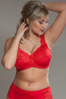 Plaisir - Beate Plus Size Bra - Rød