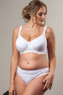 Plaisir - Beate Plus Size Bh Hvid