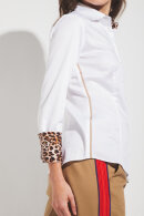 Eterna - Hvid Skjorte - Leopard Detaljer