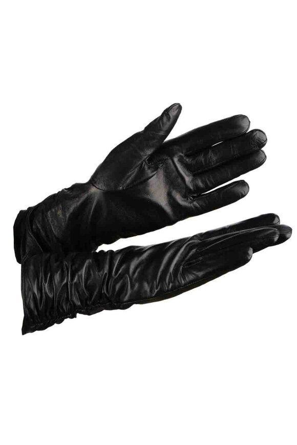 forum dygtige dybt Randers Handsker i sort med bred manchet og fleece - til damer - Hos Lohse