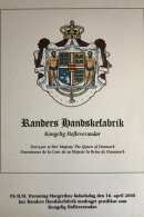 Randers handsker - Lammeskind & Fleece - Langskaftet - Sort