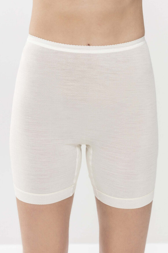 Mey - Exquisite Long Pants - Trusser - Silke & Merino - Off White