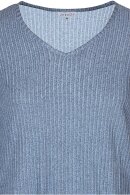 Zhenzi - Grev 650 - Stribet T-shirt - Lyseblå
