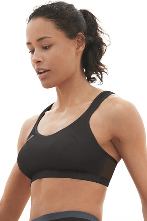 Shock Absorber sports bh ultimate run bra padded sort Hos Lohse
