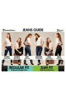 Brandtex - Madelaine Jeans - Slim Fit - Lys Denim