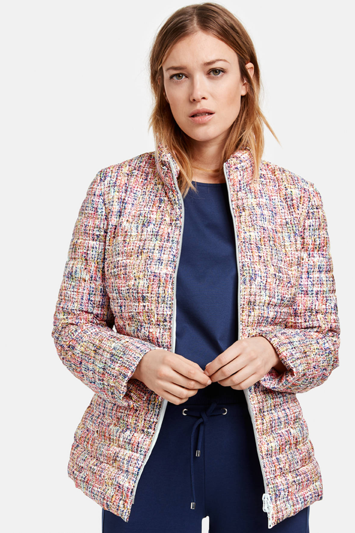 Gerry Weber quiltet kort sporty multifarvet pint - damer - Hos Lohse