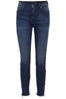 C Ro - Magic Fit Jeans - Regular 7/8 Del - Mørk Denim