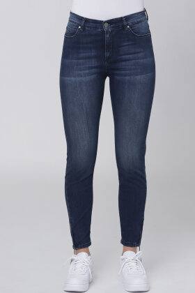 C RO - Magic Fit Jeans - Regular 7/8 Del - Mørk Denim