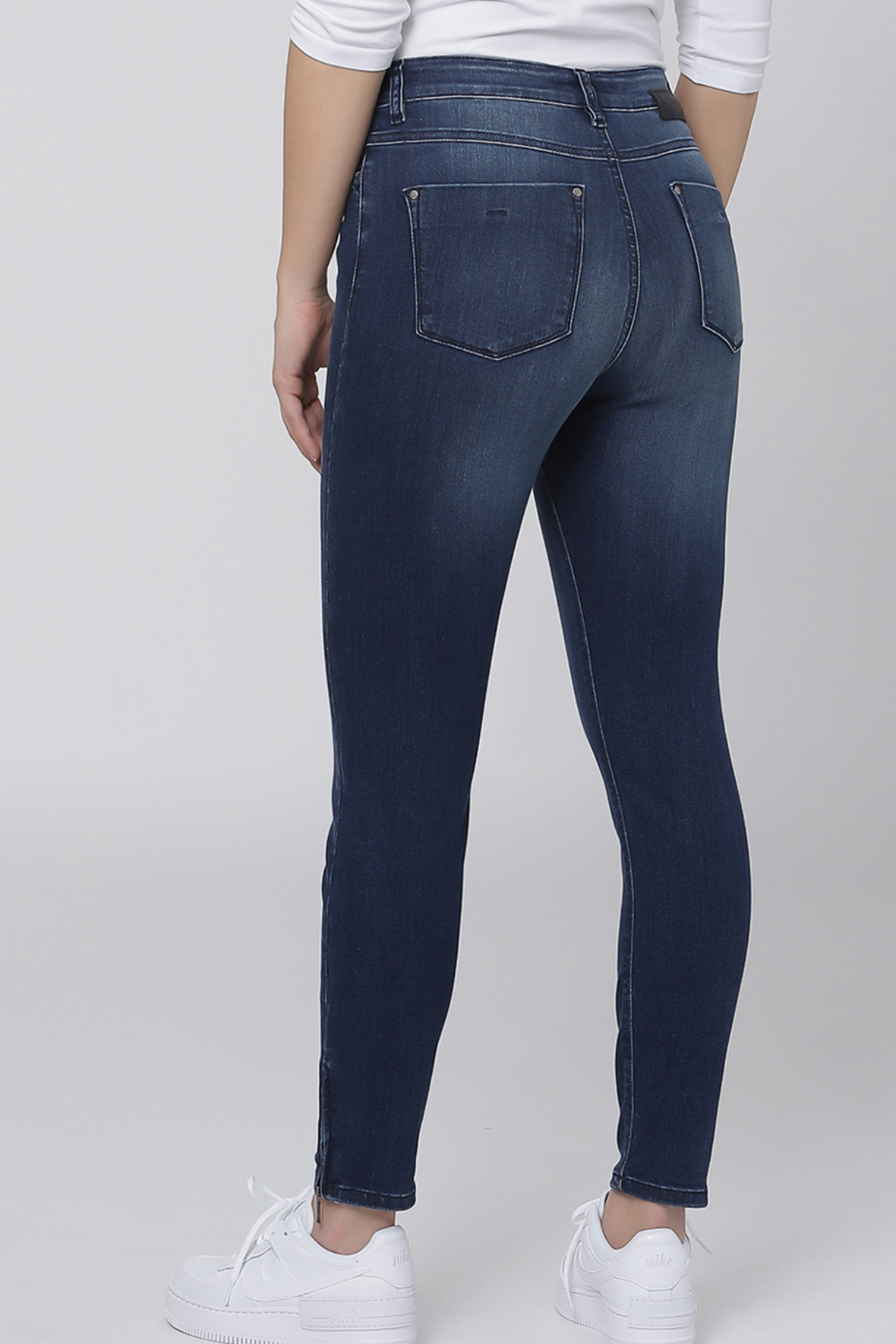 C-Ro Magic Fit Jeans - regular fit - slim fit - mørk denim dame - Hos Lohse