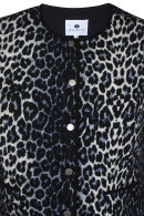 Zhenzi - Izora 965 - Leopard Quilt Viskose Vest - Sort