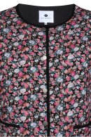 Zhenzi - Izora 963 - Blomstret Quilt Viskose Jakke - Pink