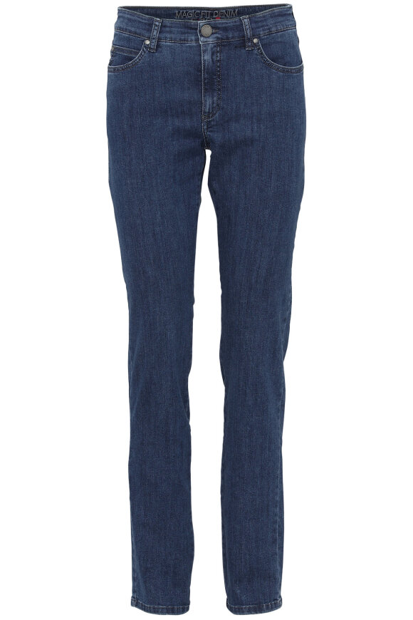 Kent provokere matematiker C-RO magic fit regular jeans i denim blå med figur støtte - damer - Hos  Lohse