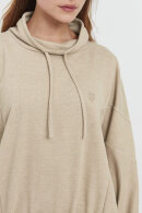 Pulz - Pz Isabell Sweatshirt - Casual Loose Fit - Sand