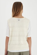 Pulz - Pz Therese Pullover - Strik Vest - Off White