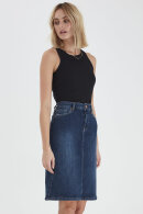 Pulz - Pz Danni Skirt - Nederdel - Mørk Denim