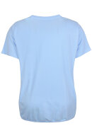 Zhenzi - Baci 211 - Basis T-shirt - Lyseblå