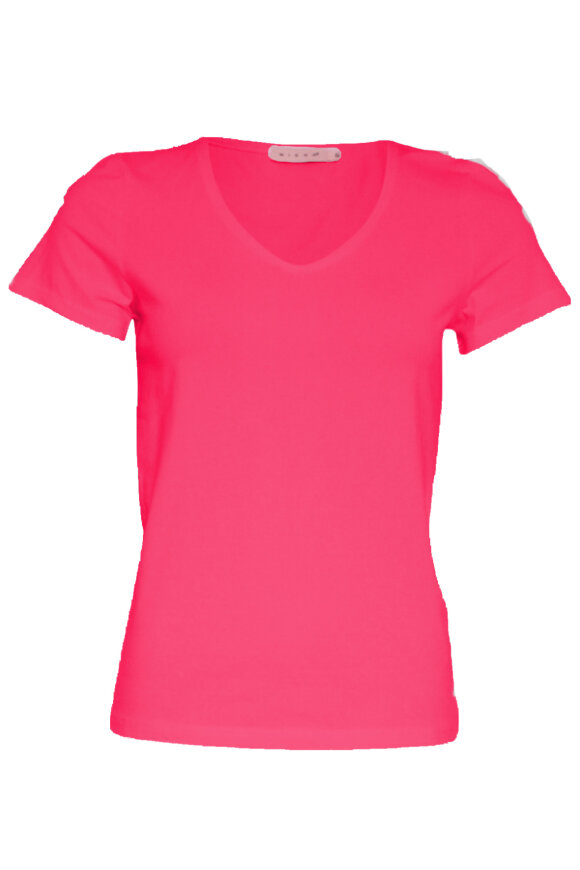 Micha - Basis T-shirt - Pink