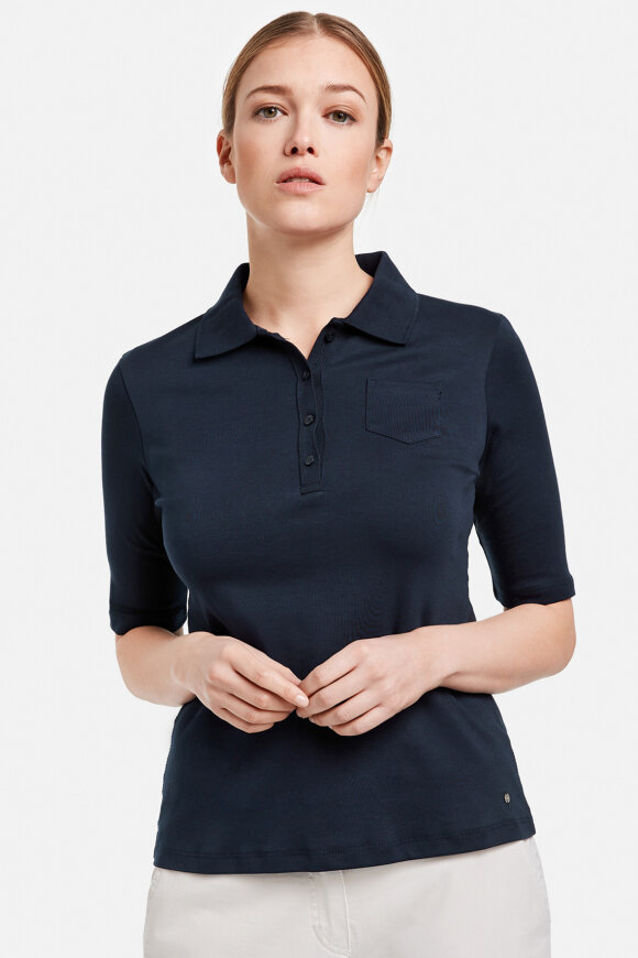 Gerry Weber - Polo Shirt - Mørkeblå