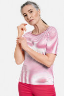 Gerry Weber - Stribet T-shirt - Pink