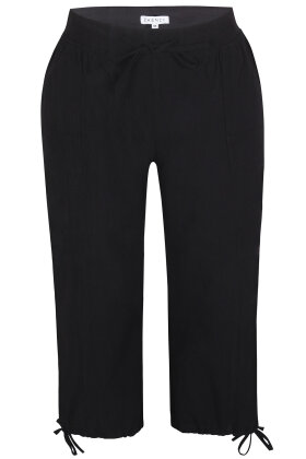 Zhenzi - Amin 108 Casual Stumpebukser - Sort
