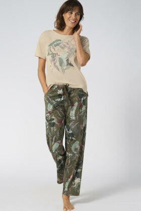 TRIUMPH - Pyjamas Sæt - Print - Army Grøn TRIUMPH - Pyjamas Sæt - Print - Army Grøn
