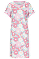 Mey - Emilie Natkjole Flora - Dropdown Skulder - Rosa