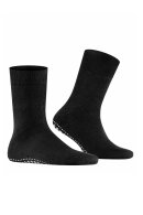 Falke - Homepads Men Socks - Mande Hyggesokker - m Silikone - Sorte