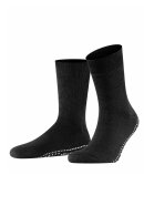 Falke - Homepads Men Socks - Mande Hyggesokker - m Silikone - Sorte