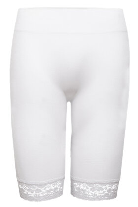 Decoy - Lange Blonde Leggings - Seamless shorts - Hvid