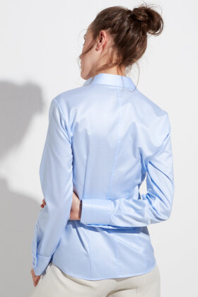 Eterna - Skjorte - Classic Cover Shirt - Slim Fit - Lysebå