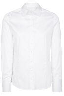Eterna - Satin Stretch Shirt - Regular Fit - Modern Classic - Hvid