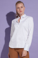 Eterna - Satin Stretch Shirt - Regular Fit - Modern Classic - Hvid