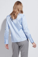 Eterna - Satin Stretch Shirt - Regular Fit - Modern Classic - Lyseblå