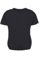 Zhenzi - Baci 212 - Basis T-shirt - Sort