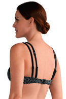Amoena - Ayon sbp Top - Bikini Bh - Grafisk - Sort