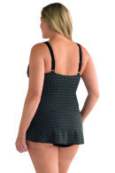 Amoena - Ayon Sarong - Badekjole - Badedragt m Skørt - Grafisk - Sort