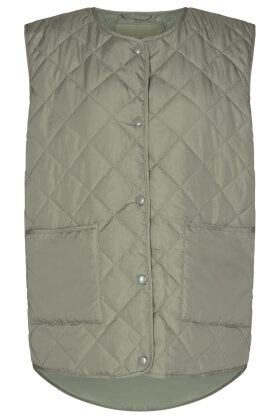 SOYACONCEPT - Sc-Randi 1 - Quiltet Vest - Khaki SOYACONCEPT - Sc-Randi 1 - Quiltet Vest - Khaki