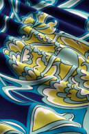 King Louie - Chinese Dress Coronado - Mørkeblå