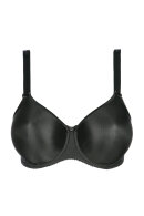 PrimaDonna - Satin Seamless Full Cup - Bøjle Bh - Sort