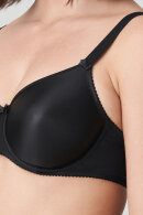 PrimaDonna - Satin Seamless Full Cup - Bøjle Bh - Sort