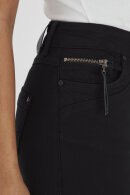 Pulz - Karolina - Highwaist - Straight Leg - Stay Black