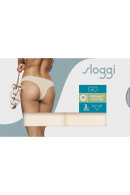 Sloggi - GO Organic Cotton Brazil String - 2 pak  - Natur