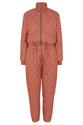 SOYACONCEPT - Sc-Fenya 8 Jumpsuit - Buksedragt - Quiltet - Rød SOYACONCEPT - Sc-Fenya 8 Jumpsuit - Buksedragt - Quiltet - Rød