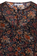 Zhenzi - Dione 043 - Lang Chiffon Print Kjole - Orange
