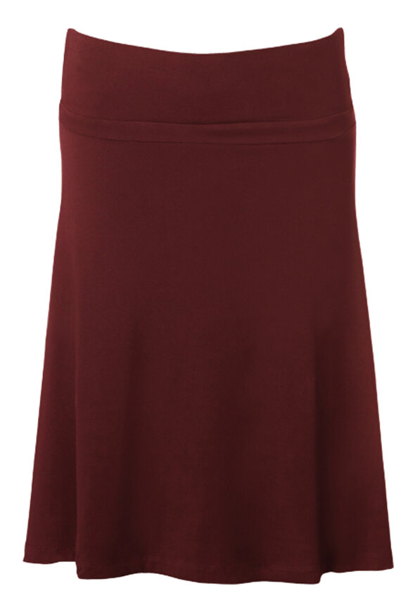 Du Milde - Jolly Dujoleene Skirt - Nederdel - Mørkerød