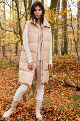 SOYACONCEPT - Sc-Nina 11 - Lang Overgangs Vest - Camel SOYACONCEPT - Sc-Nina 11 - Lang Overgangs Vest - Camel