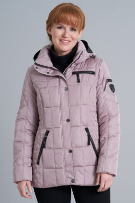 JUNGE - Efa Jakke - Quiltet Kort Dunlook - Blush Rosa JUNGE - Efa Jakke - Quiltet Kort Dunlook - Blush Rosa