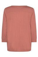 SoyaConcept - Sc-Felicity 345 - Basis T-shirt - Terracotta