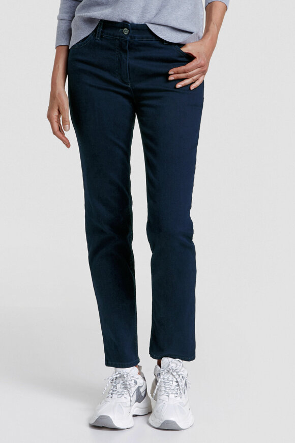 Gerry Weber - Best4me Jeans - Straight Legs - Mørk Denim