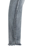 Red Button - Laila Blue & Black Embroidery Jeans  - Slim Fit - Blå -Sort